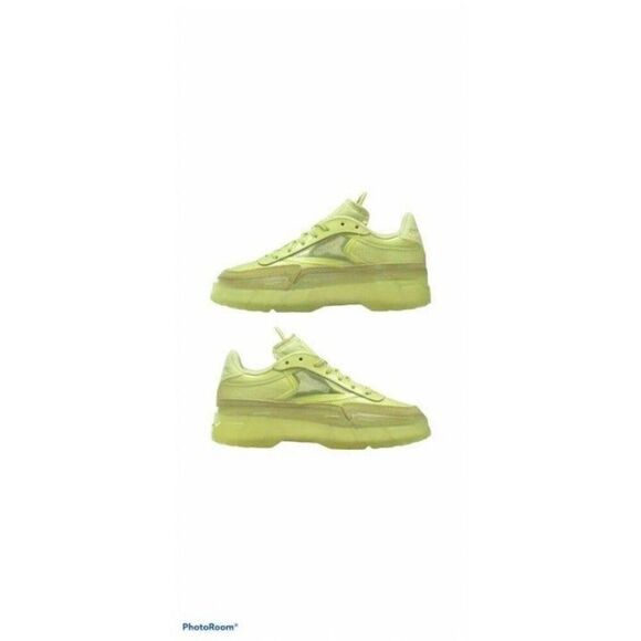 Reebok Club C Cardi Women’s Sneakers – Hyper Green/Volt – Size 8 - Picture 1 of 12